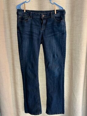 Dark Blue Women’s Maurice’s Straight-Leg Jeans